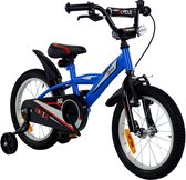 2Cycle Biker Kinderfiets - 16 inch - Blauw - Jongensfiets