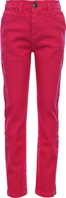 LOOXS Little 2312-7666-258 Meisjes Broek - Maat 128 - Roze van 98% Cotton 2% elastane