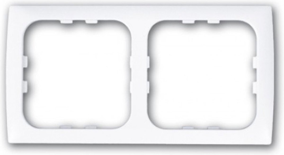 Afdekraam 2-vaks wit Softline