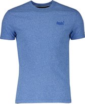Superdry Vintage Logo Emb Tee Heren T-shirt - Blauw - Maat XL