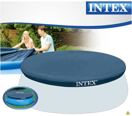 Intex Easy Set Pool Cover Ø 396cm (28026) | bol.com