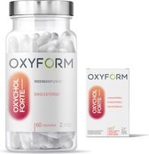 Oxyform Oxychol Forte Cholesterol I 60 capsules I Plantaardig voedingssupplement I Fytosterolen, cholesterol, planten, koriander, vitamine B8 I Natuurlijk alternatief voor rode rijstgist ²
