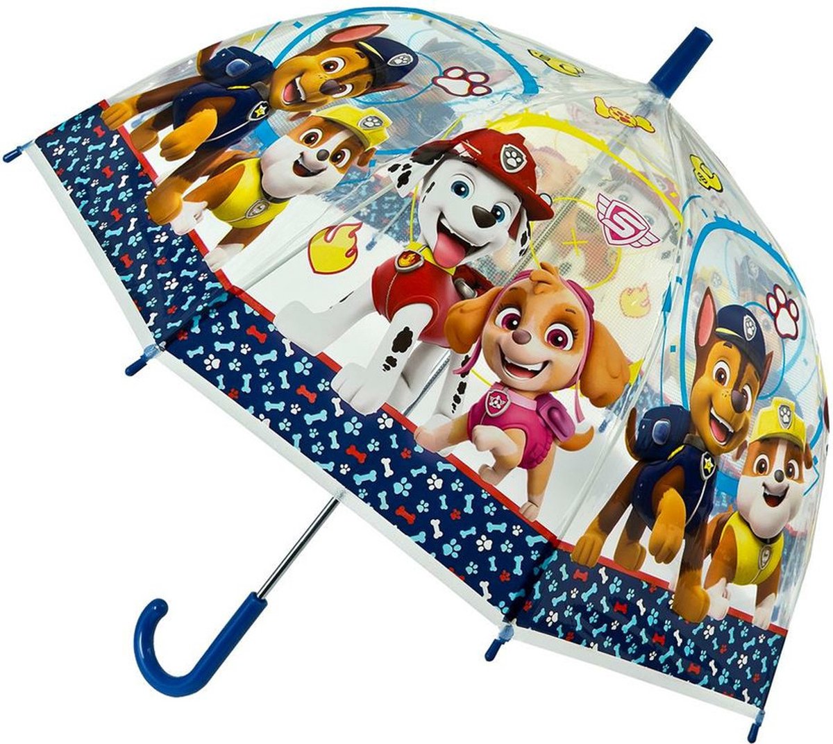 Paw Patrol kinderparaplu - blauw - D68 cm