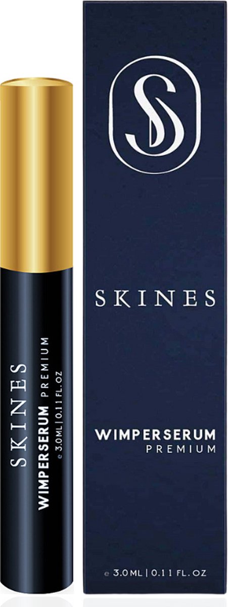 Skines® Wimperserum Premium – Eyelash Serum - Wenkbrauw Serum - Stimuleert Wimper Groei - 3ML - Skines