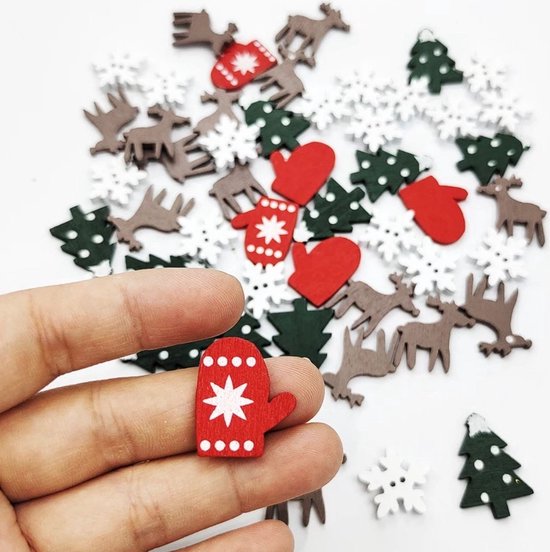 waterstof Kreek plotseling Akyol - Kerstversiering - 50 stuks - kerst accessoires - kerststukje maken  - ornament... | bol.com