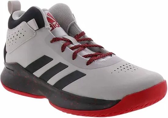 Adidas Performance Cross Em Up 5 K Wide De Schoenen Van Het Basketbal Gemengd Kind Witte 40