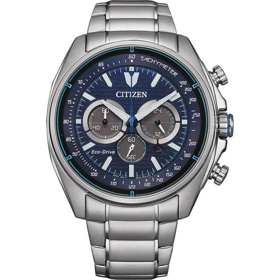 Citizen CA4560-81L Horloge - Staal - Zilverkleurig - Ø 45 mm