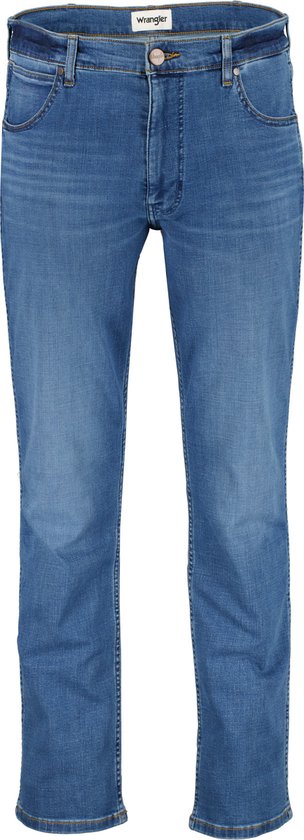 Wrangler Jeans Greensboro -modern Fit - Blauw - 31-32