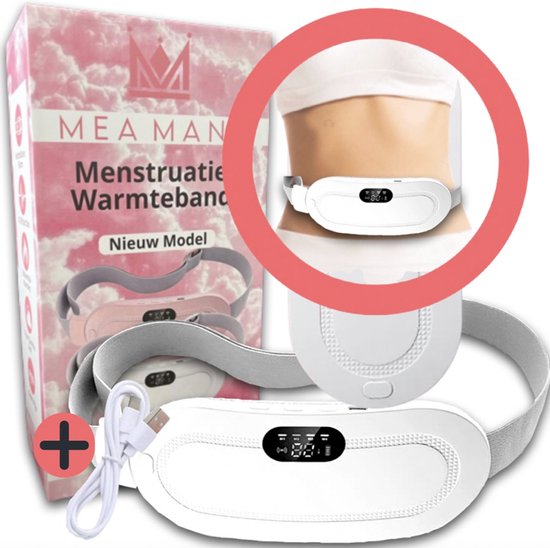 Mea Manu® Elektrische kruik Menstruatie Warmteband