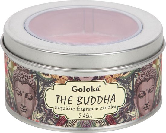 Something Different Geurkaars Goloka The Buddha Soya Wax Multicolours