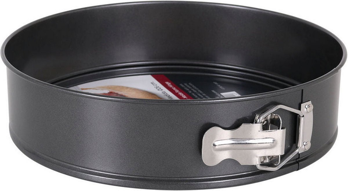 Springvorm Pan Quttin Koolstofstaal Zwart (Ø 26 cm)