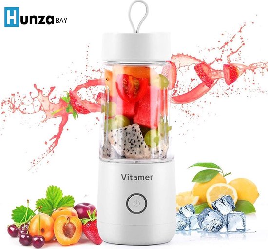 Hunzabay Smoothie Maker Draagbare Blender Oplaadbare mini Blender