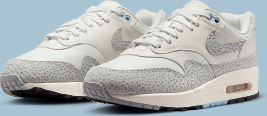 in stand houden Ophef streepje Nike Air Max 1 Safari 'Summit White' - Maat: 40 | bol.com