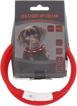 Led Halsband voor honden - USB Oplaadbaar - LED halsband huisdier 20-70 cm - hondenriem - Honden Veiligheid - hondenriem lichtgevend - halsband led - Universeel