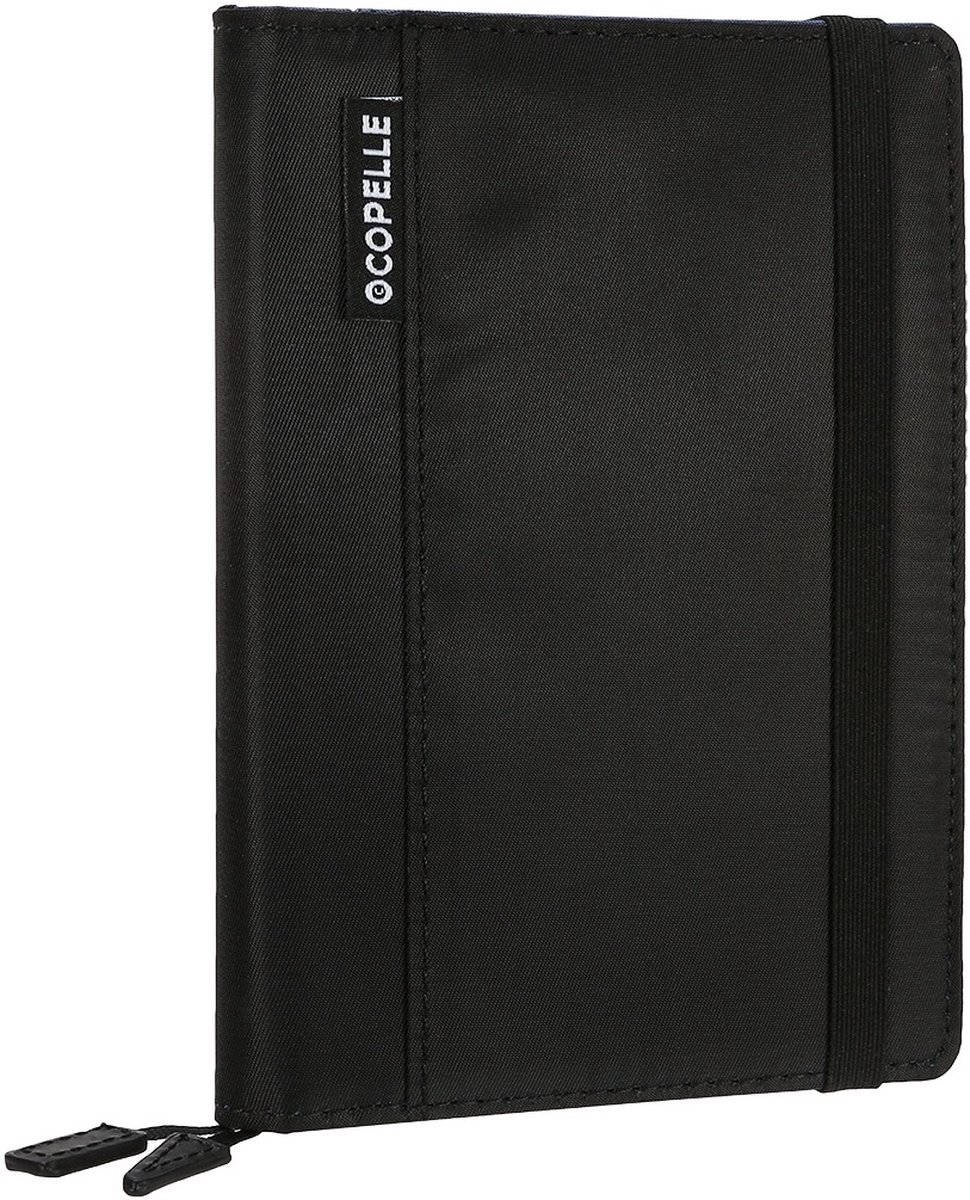 Victoria's Journals - Notitieboek A6 Dotted - Bullet Journal - 100 gsm - Hervulbaar - Schrijfmap A6 - Zwart