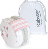 Bebster® Premium Gehoorbescherming voor baby - 2 verstelbare banden met anti slip voor kinderen - SNR 23 dB