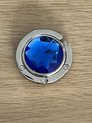 RVS Annie Tassenhanger Koningsblauw | Royal Blue | Kobalt Blauw | Tassenhaak | Tashaak | Tashanger | Tafelhanger | Jashanger | Royal Blue