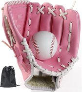 Honkbalhandschoenen - softbalhandschoenen met een bal, full baseball training wedstrijdhandschoen oordeel duurzame softbalhandschoenen voor kinderen en volwassenen