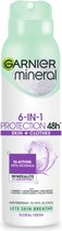Mineral 6-in-1 Protection Floral Fresh anti-transpirant spray 150ml
