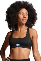 Puma Swim Top Ribbed Scoop Neck Top Black Combo - Taille L