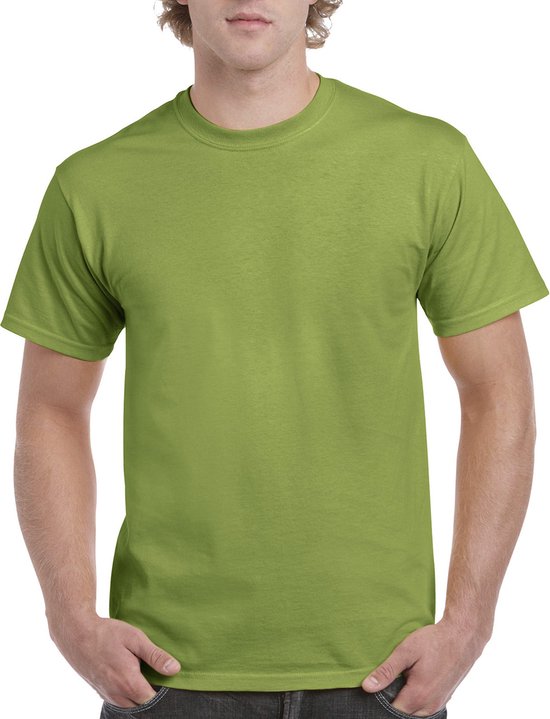 T-shirt met ronde hals 'Ultra Cotton' Gildan Lime Green - 2XL