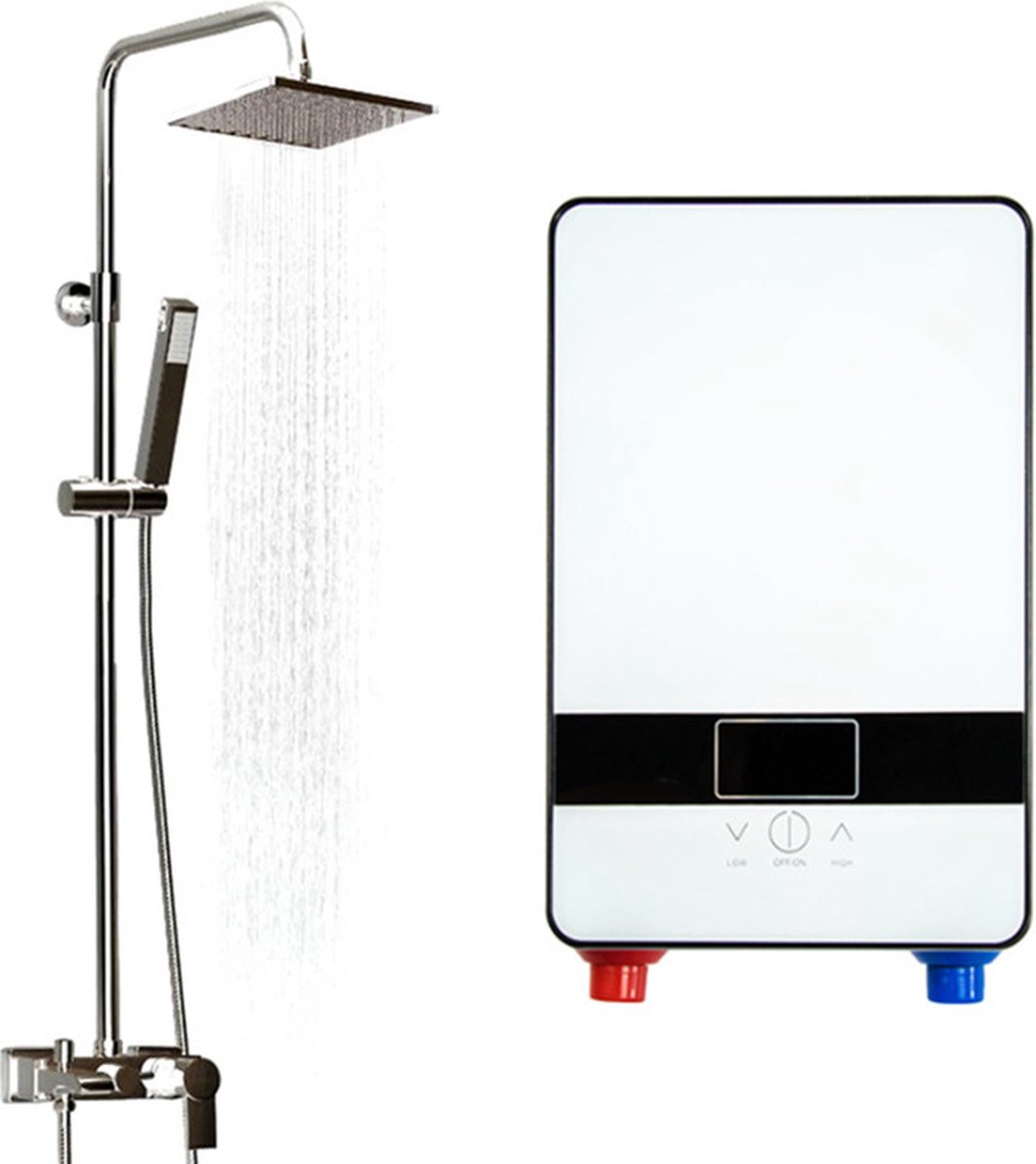 Doorstroomboiler, 220 V, 6500 W, zonder tank, constante temperatuur