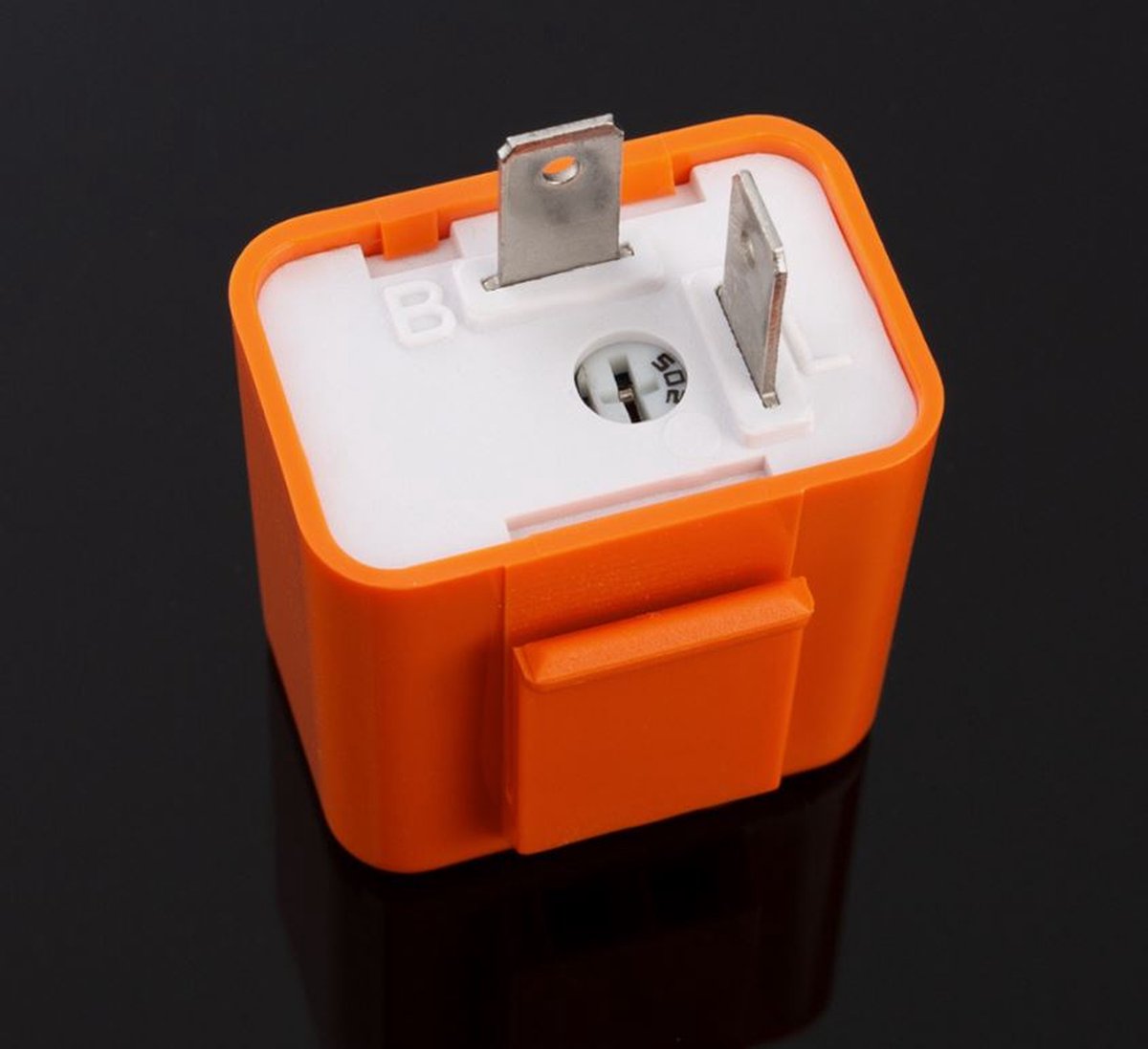 Keenso 2-Pins Elektronisch LED Knipperrelais 12V - Universeel Voor Motorfiets & Auto