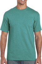 T-shirt met ronde hals 'Heavy Cotton' merk Gildan Antique Jade - L