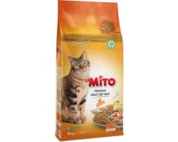 Mito Economic 15 KG - Kattenvoer - Kattenbrokken - Droogvoer - 15 kg