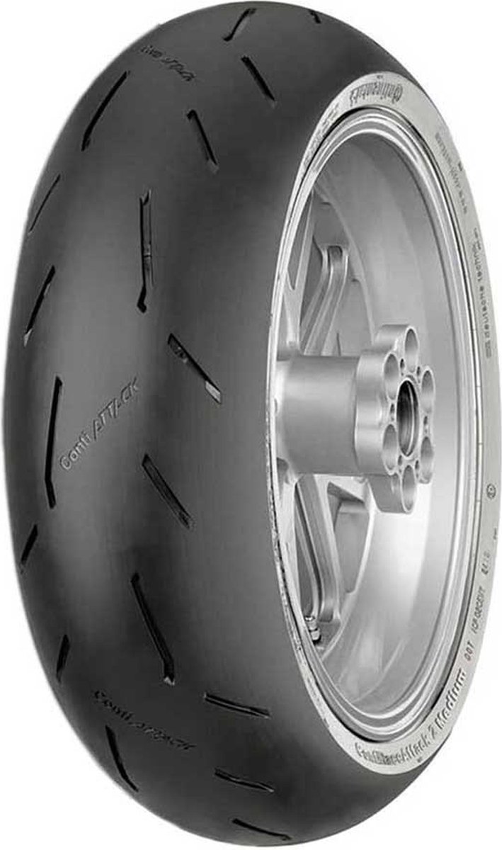 Continental Contiraceattack 2 Street Tl 78(w) Band Zilver 200 / 55 / R17