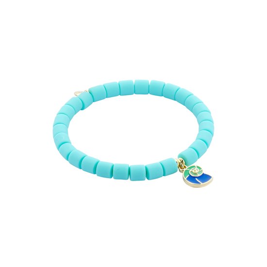 Armband - Polymeer Klei - Biba - Summer Essentials - Turquoise