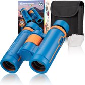 KODAK BCS100 Children's Binoculars Compact Binoculars for Kids, Soft Eraser, 8-Way Magnification, Blue