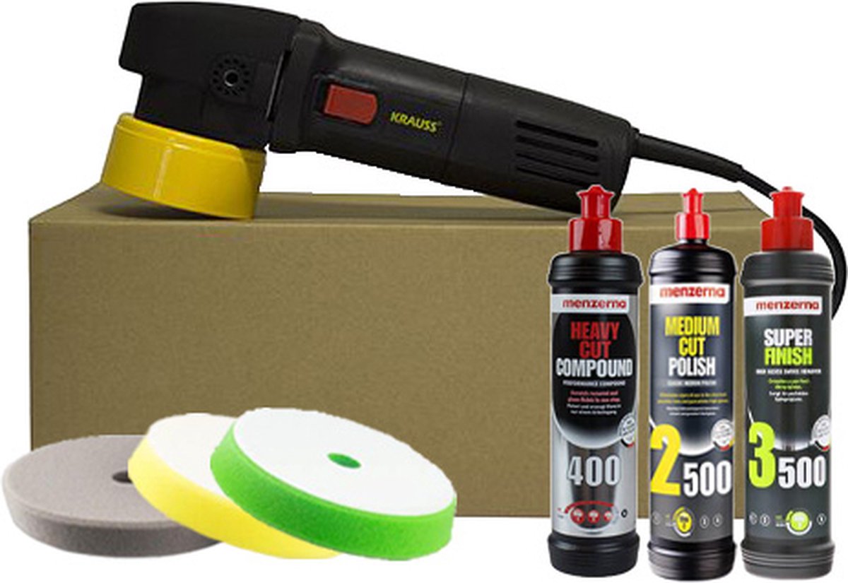 KRAUSS S21 DA POLISHER POLISHING KIT 12 ITEMS