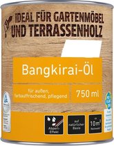 Bangkirai olie transparant 750 ml