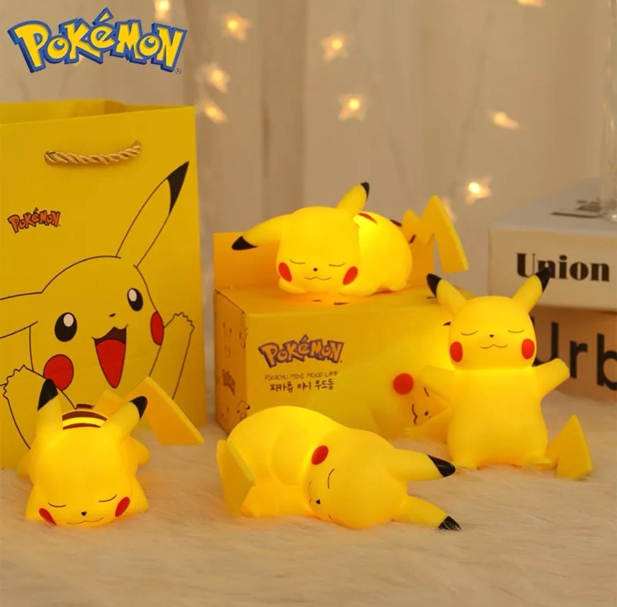 Lampe Pokemon Pikachu - Veilleuse pour Enfants - Lampe de nuit Pokémon - Lampe  Pokemon... | bol.com