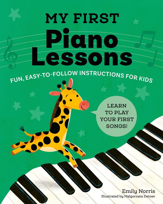 My First Piano Lessons (ebook), Emily Norris | 9780593690246 | Boeken | bol.