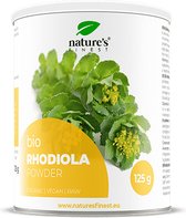 Nature's Finest Rhodiola poeder (Rozewortel) Bio | Anti-stress kruid, 100% biologisch