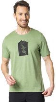 Odlo Crew Nikko Trailhead T-shirt Met Korte Mouwen Groen XL Man