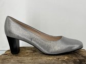 Peter Kaiser Dorea 60 Maat 40 / UK 6,5 Zilveren Pumps Silber Paiette Damesschoenen