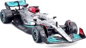 Bburago Mercedes Benz AMG F1 W13E Performance # 44 Lewis Hamilton Formule 1 Saison 2022 modèle réduit de voiture 1:43