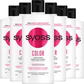 Syoss Color - Conditioner - Haarverzorging - Voordeelverpakking - 6 x 440 ml