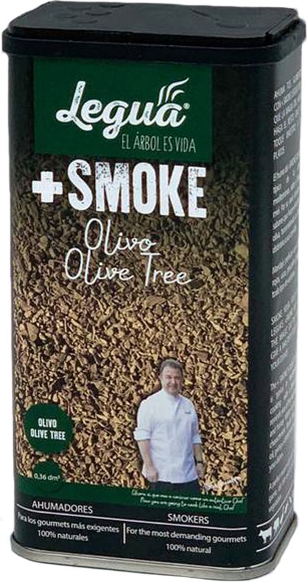 Rookmot +Smoke Olijf 360ml - Europees en duurzaam geproduceerd