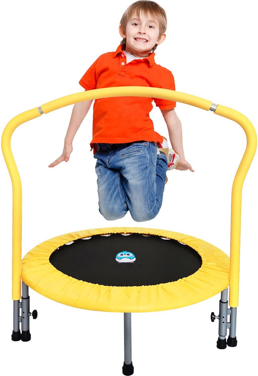 Trampoline FOXSPORT - Trampoline pour Enfants - avec filet - trampoline  d'intérieur