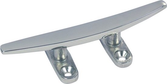 Taquets bateau inox plats - Longueur 150 mm