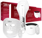 Silk'n Masque LED Set I LED Mask set: pour le visage, cou et mains I Idée cadeau, 3 pièces, blanc