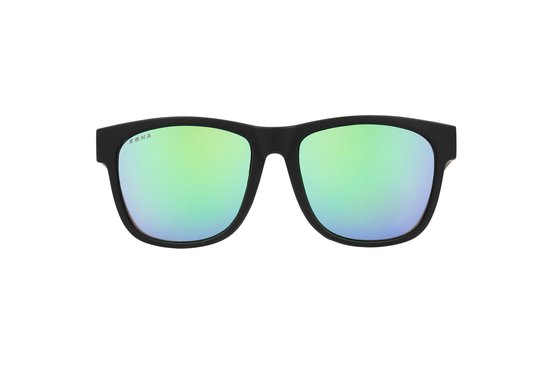 Søna - The One Up - Black & Green - Zonnebril - Hardlopen - Sporten - Zwart en Groen van Merkloos — afbeelding 2