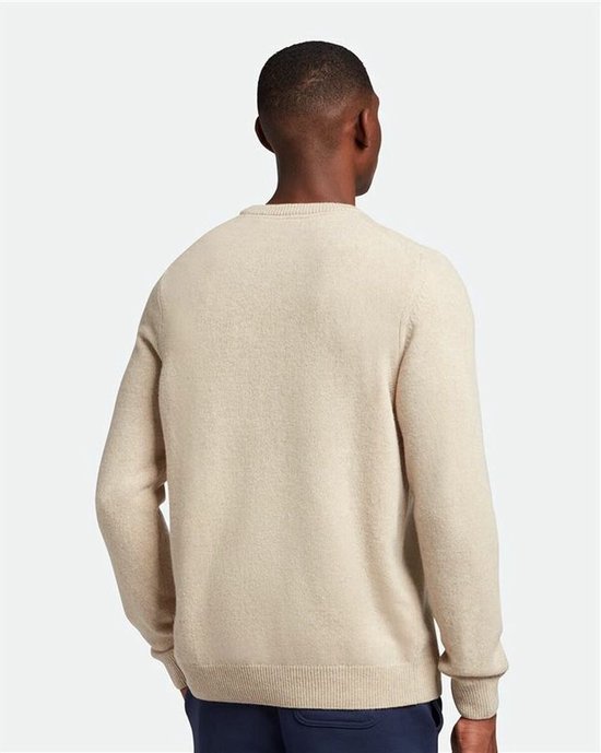 Men’s Sweatshirt without Hood Lyle & Scott V1-Crew Beige