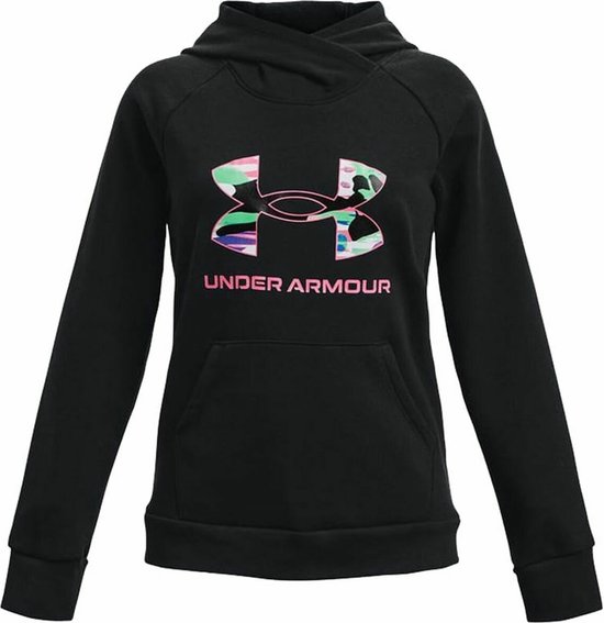 Under Armour Fleece Big Logo Hoody Meisjes - Sporttruien - zwart - Vrouwen