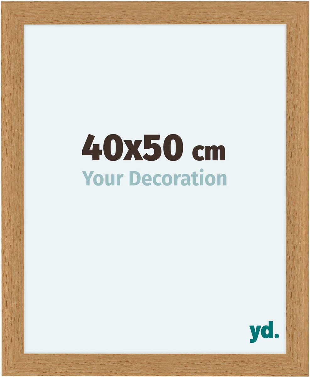 yd. Your Decoration - Fotolijst 40x50 cm - MDF - Beuken - Como