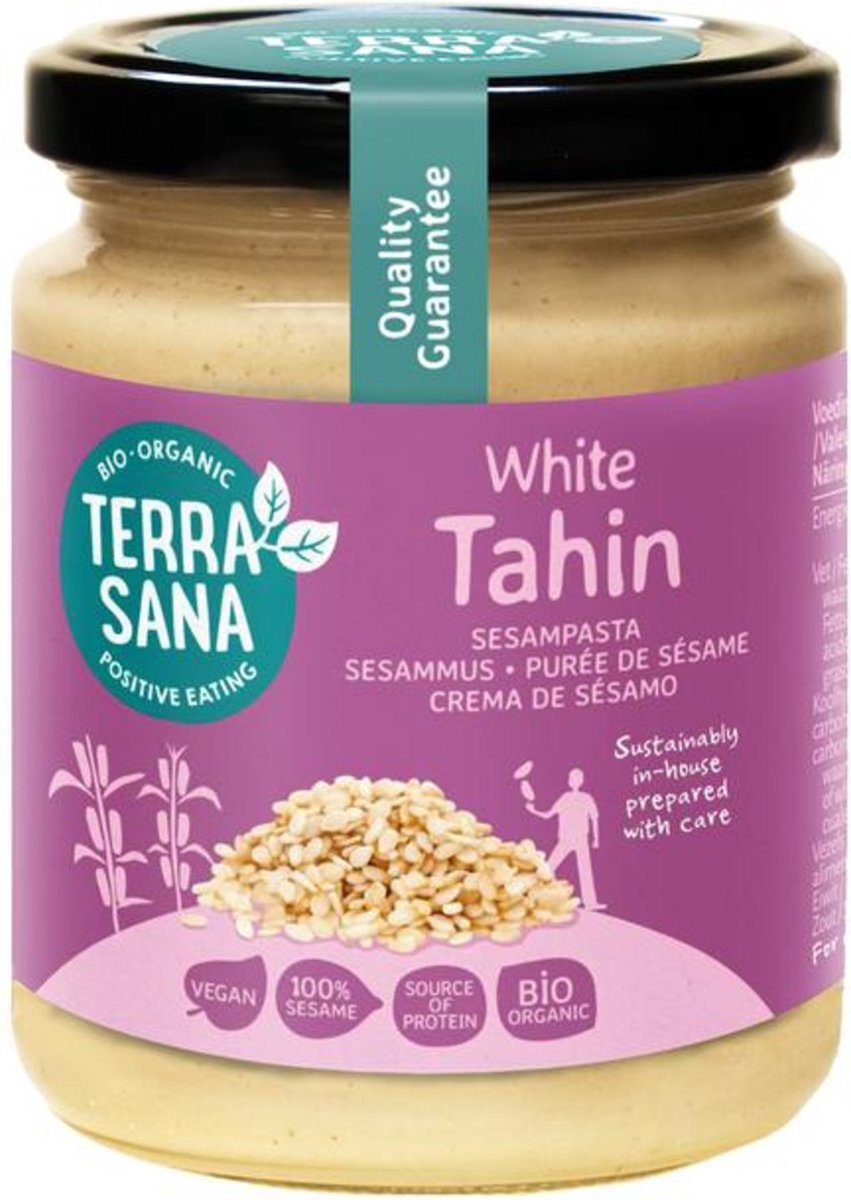 TerraSana Tahin sesampasta wit bio 250 Gram